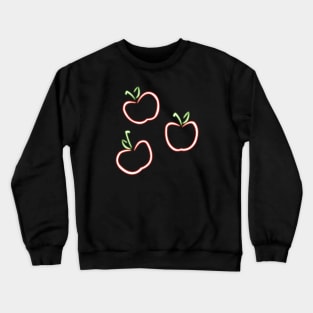 Neon Cutie Mark - Applejack Crewneck Sweatshirt